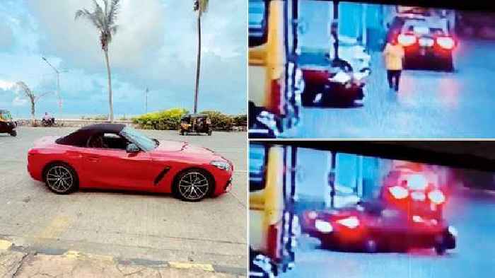 Mumbai: Thief speeds away in a BMW from Dadar`s top club