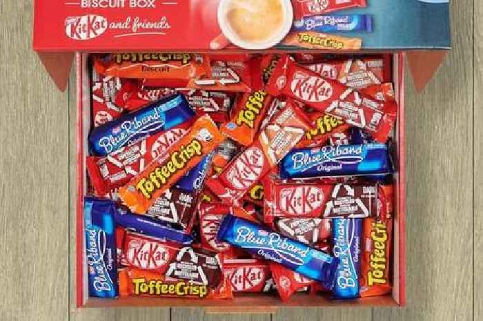 Nestle chocolate mega box perfect for stocking lunchboxes for just 20p per bar