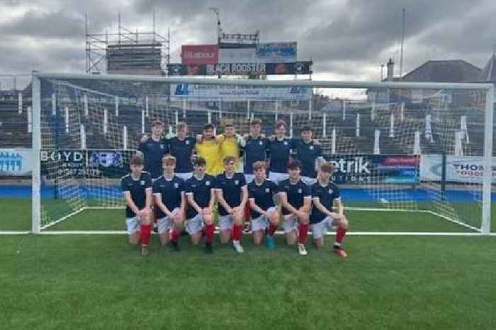 Well earned victory for Dumfries and Galloway Schools F A under 18 boys team