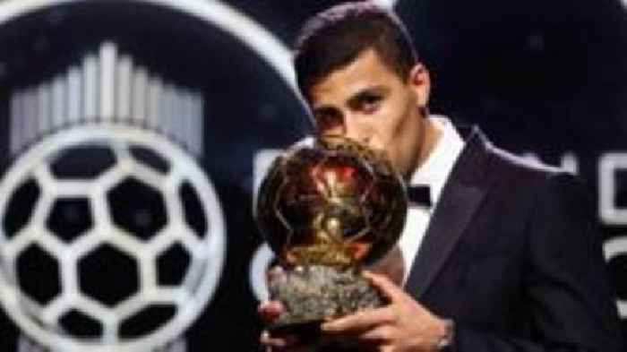 Rodri 'deserved' Ballon d'Or win, says Guardiola