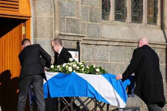 Alex Salmond hailed at funeral as Scotland's 'outstanding political figure' and a 'giant of a man'