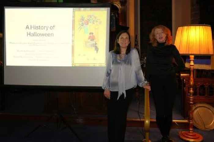 A fascinating tale of the origins of Hallowe'en given at Dumfries church