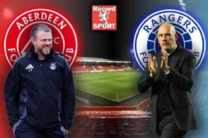 Aberdeen vs Rangers LIVE score and goal updates from the Pittodrie showdown