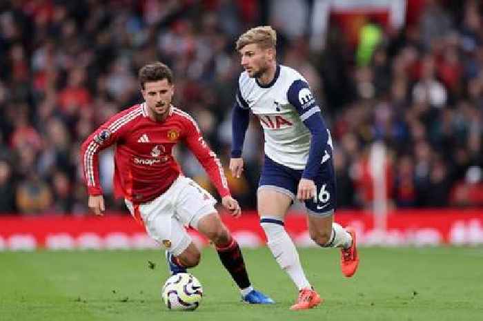 Tottenham confirmed team vs Man City - Timo Werner and Archie Gray start as five changes made