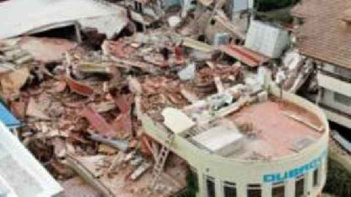 Rescuers search for hotel collapse survivors in Argentina