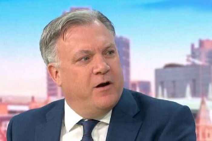 GMB's Ed Balls told 'get out the gutter' as he's issued warning by co-star live on air