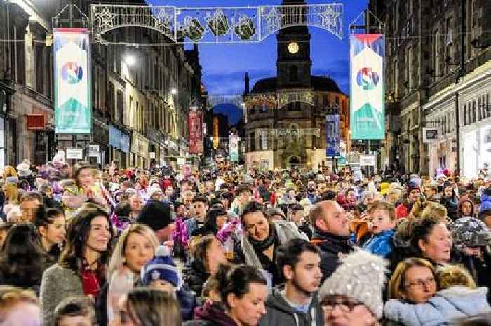 Scotland's 2024 Christmas lights switch on events taking place across the country