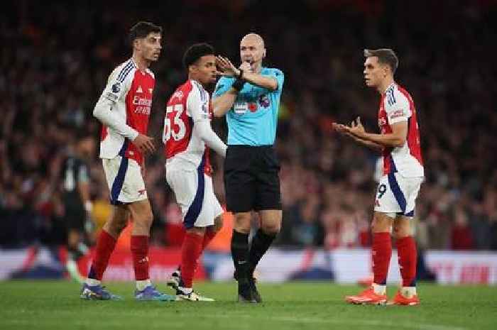 Arsenal sent damning referee verdict after Mikel Arteta's red card complaints