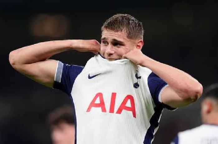 Tottenham star Micky van de Ven breaks silence after Man City injury with two-word return message