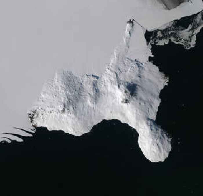 Earth from Space: Ross Island, Antarctica