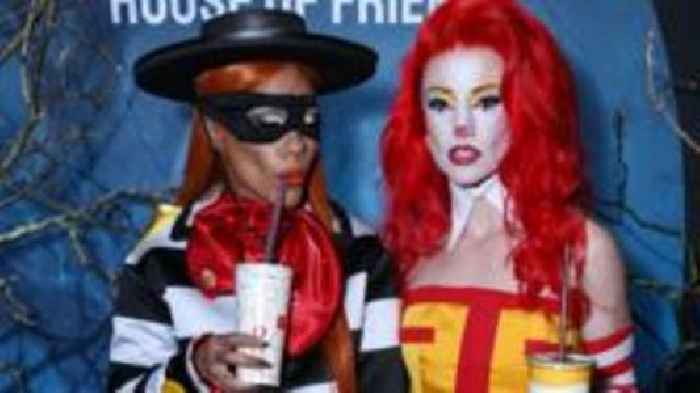 Heidi Klum and Kylie Jenner showcase Halloween outfits