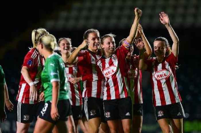 Exeter City Women wanting an FA Cup run