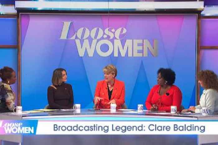 Clare Balding's three-word response as she talks Celebrity Traitors on Loose Women