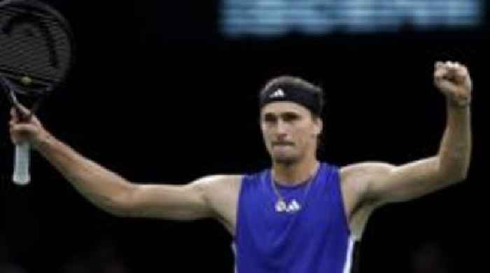 Zverev beats Rune to reach Paris Masters final