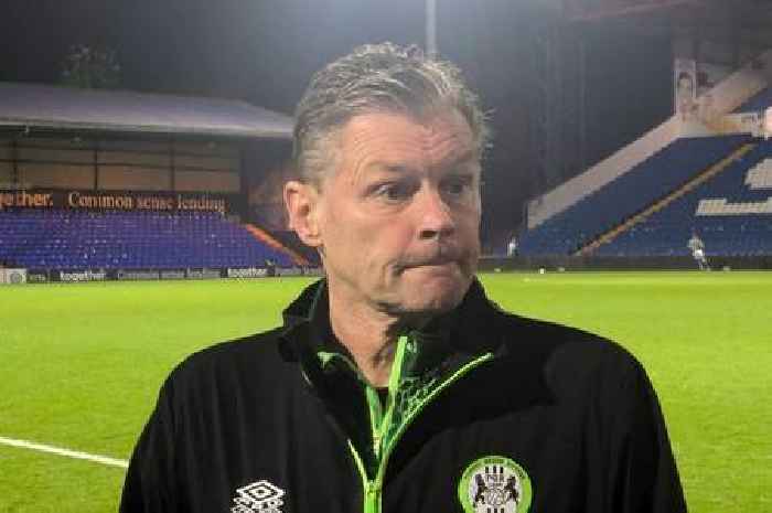 “I don’t think I have ever been prouder of the team in my time here” – Forest Green Rovers boss Steve Cotterill after FA Cup defeat at Stockport County