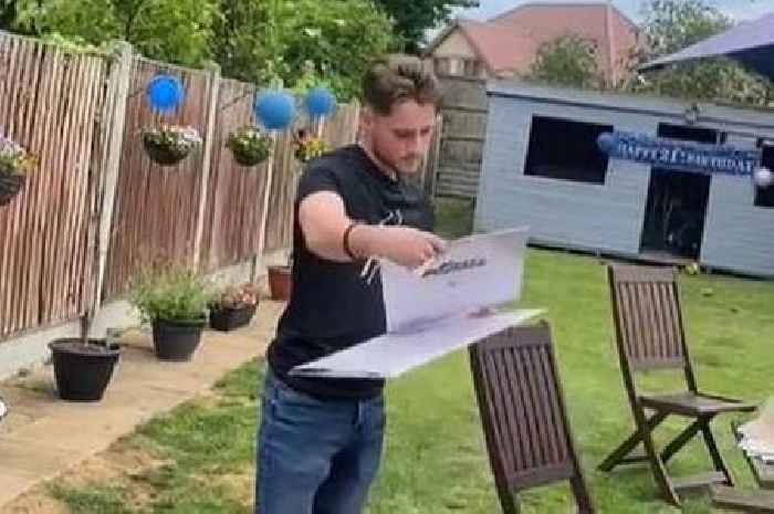 Man opens 21st birthday card to find he's been the butt of a family joke for three years