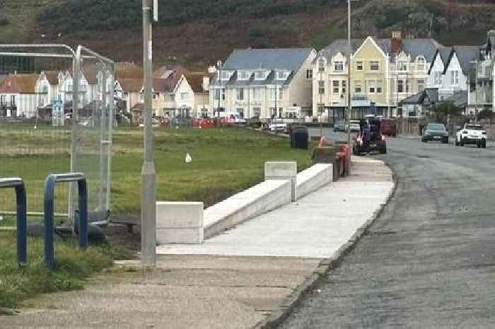 Town's new seawall defence mercilessly mocked as people ask, 'that wall is going to save Llandudno?'