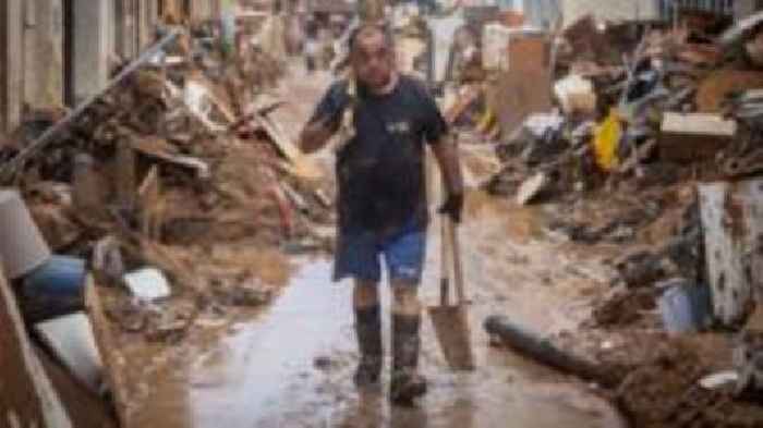 Barcelona hit by new flood as rescuers search Valencia basement car park