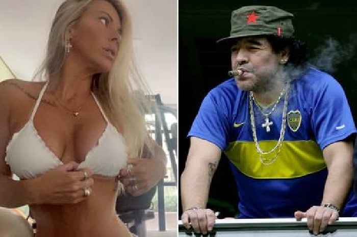 'Diego Maradona paid for my nude photos when I was 18 – now I'm a Playboy model'