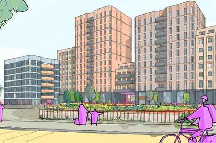 Plans for 19-storey tower block and 350 new rented homes on timber yard site near Bristol city centre