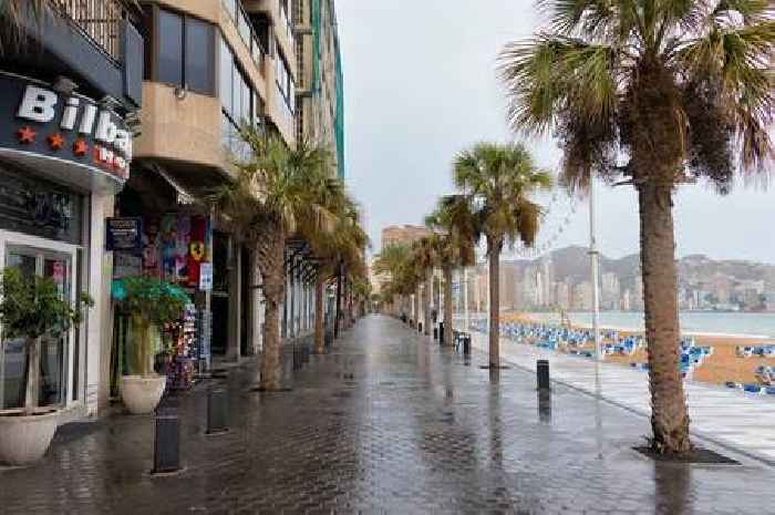 Benidorm looks unrecognisable as 'river' runs through streets after disaster hits resort