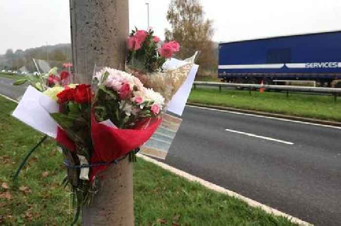 A34 floral tributes after driver, 21, dies in crash