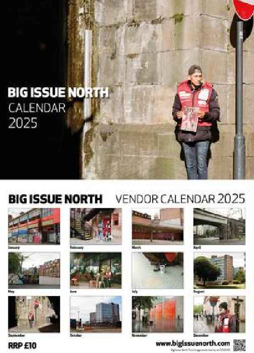  Big Issue North's 2025 calendar is out now