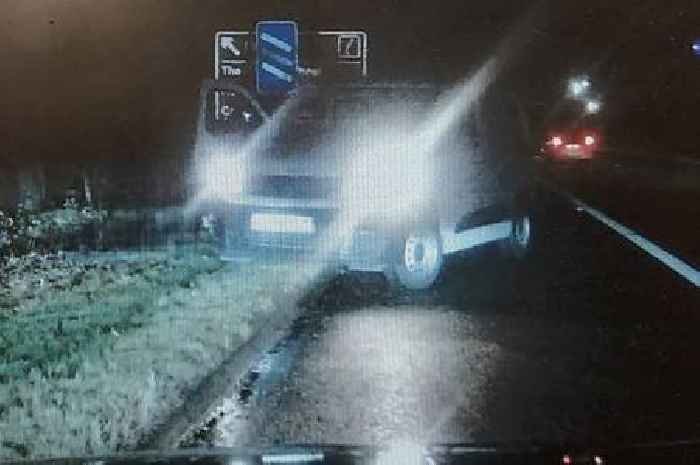 Police stop drink driver travelling on wrong side of Scots motorway