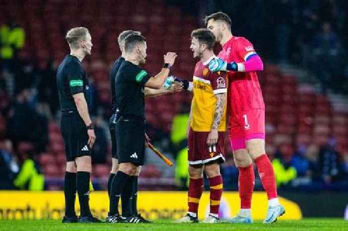 What Nick Walsh told Motherwell players about Rangers winning goal after Andy Halliday exploded and wanted it ruled out