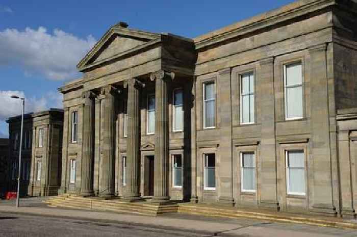 Wishaw man broke his son’s jaw by kicking him on the face during fight