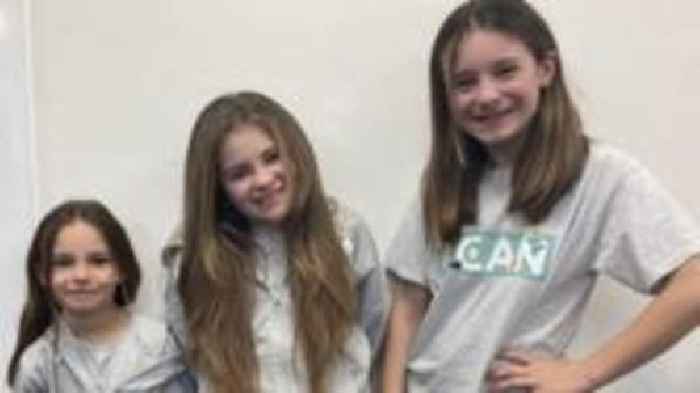 Sisters with heart conditions 'excited' to sing on TV