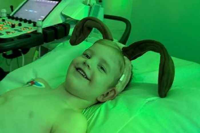 Watch the moment little Louis sings 'I'm Still Standing' after coming round from heart surgery