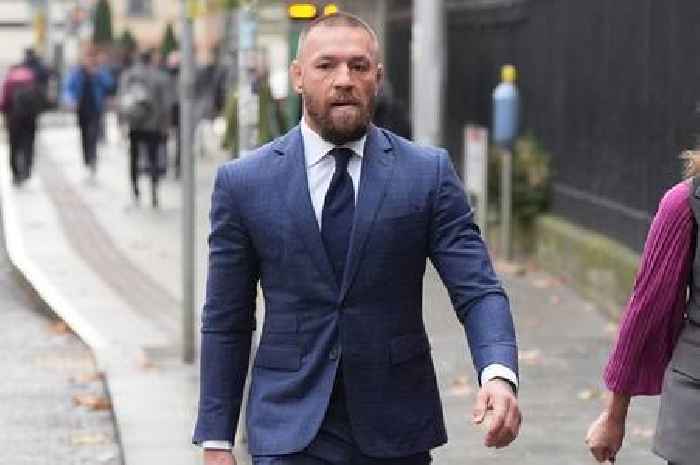 Conor McGregor appears at court for civil action over alleged sexual assault