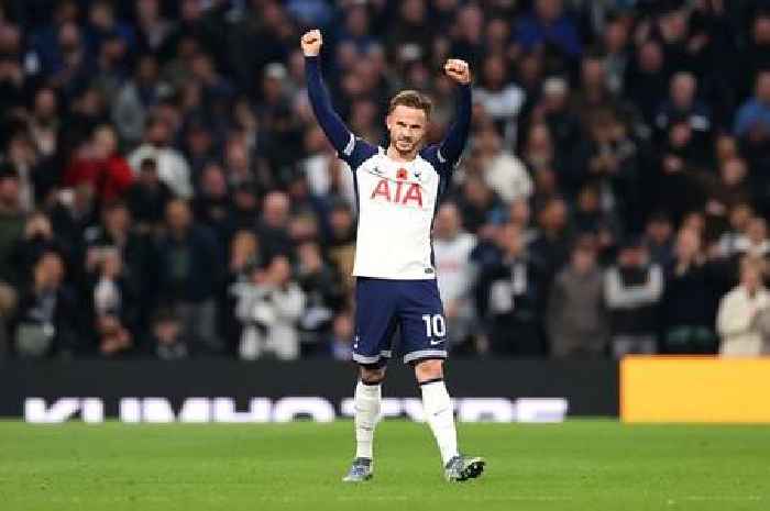 What James Maddison did to Ange Postecoglou after brutal call as Spurs star trolls Aston Villa