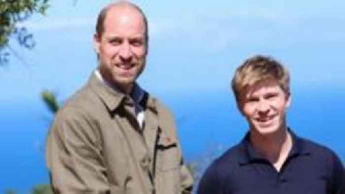 Steve Irwin's son joins Prince William in South Africa