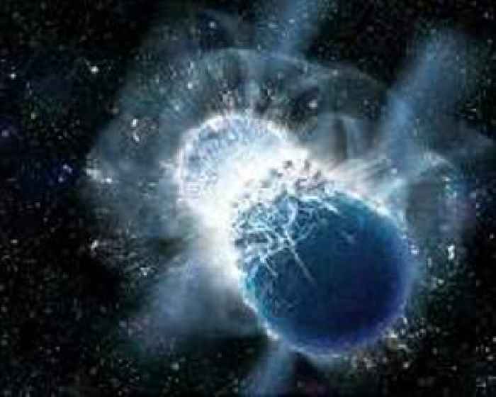 Dance of particles tracked in neutron star collision yields insights into heavy elements