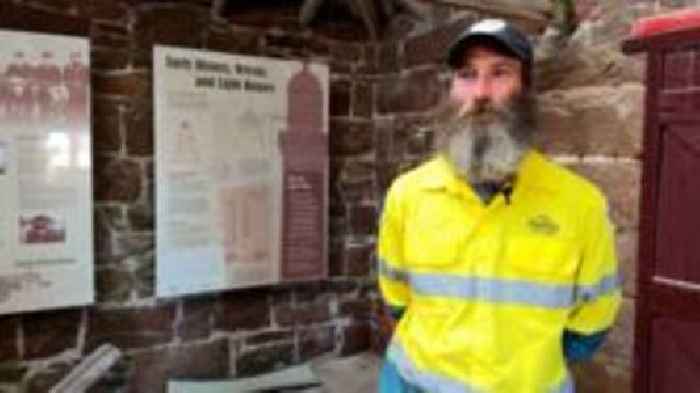 The Scot in charge of an Australian lighthouse