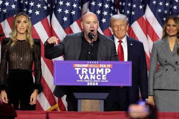 Dana White says nobody 'deserves' US presidency more than Donald Trump in incredible rant