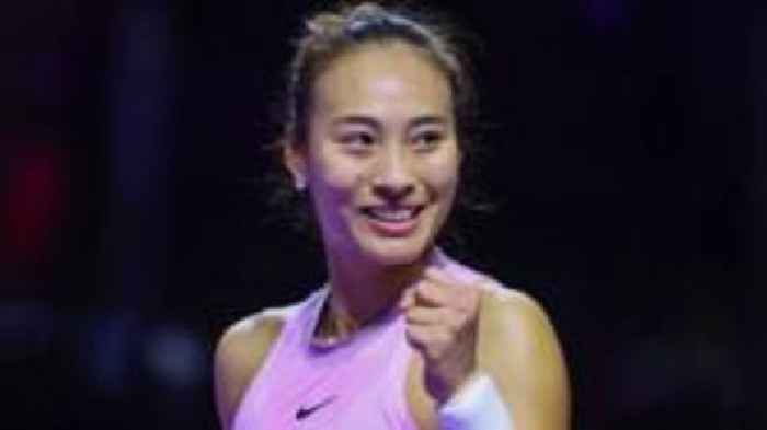 Zheng crushes Paolini to reach WTA Finals last four