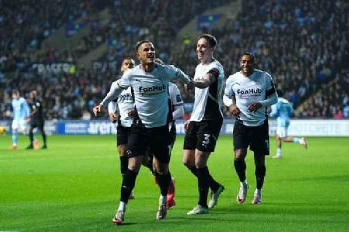 Derby County player ratings v Coventry City as brilliant battling Rams secure first away win