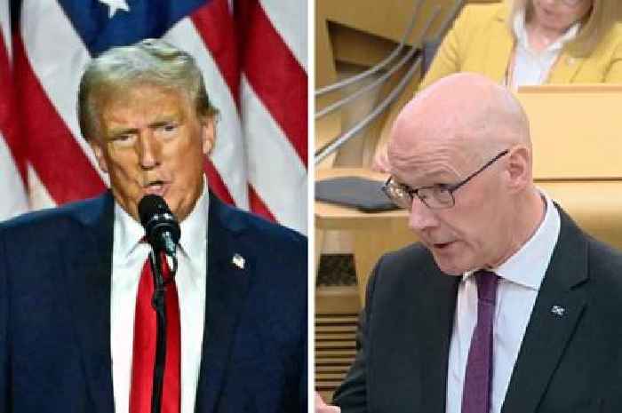 John Swinney congratulates Donald Trump on 2024 US election victory