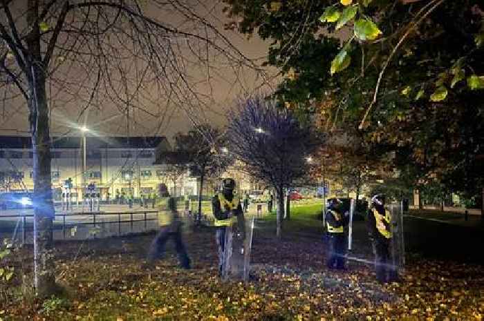 Police vow to arrest thugs after Bonfire Night attacks on cops and firefighters