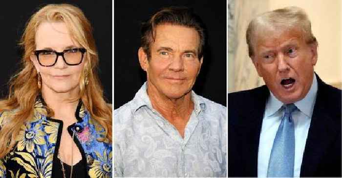 'Scared' Lea Thompson Breaks Down Crying About Ex Dennis Quaid's Endorsement of Donald Trump Hours After He Wins the 2024 Election