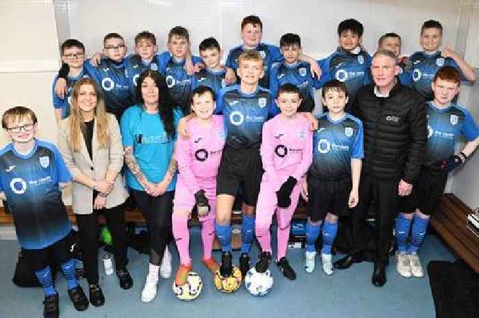 Fledgling West Lothian football team scores first kit thanks to the Centre Livingston