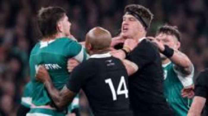 Barrett 'took exception' to McCarthy in All Blacks win