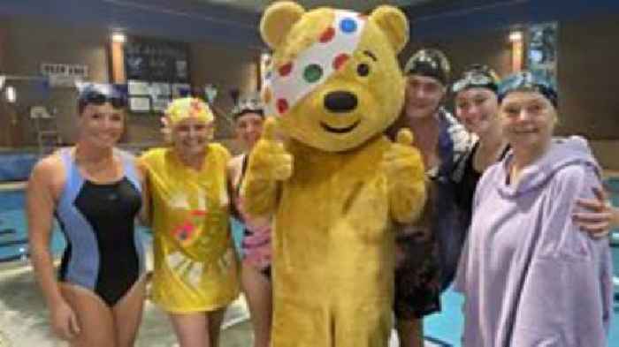 The BBC Radio Cornwall swim team has done it!