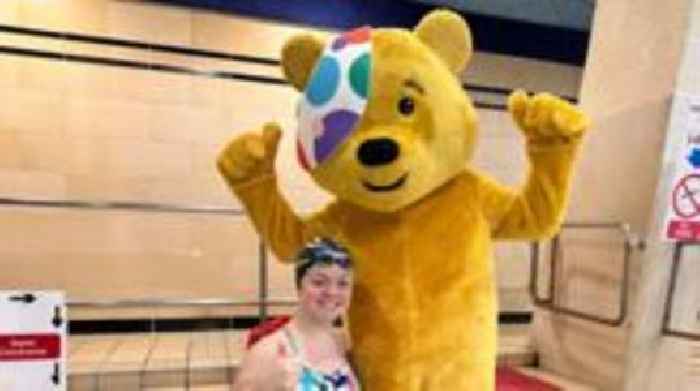 Paralympic swimmer leads Children in Need challenge