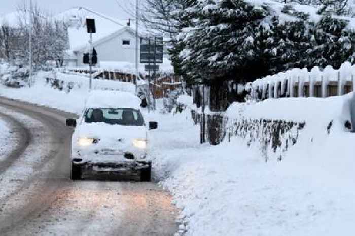 UK could be battered by -9C Baltic snow with 3cm per hour in England