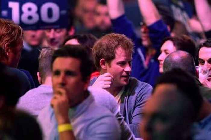 Prince Harry's entourage made darts organisers follow strict rule for night on the beers