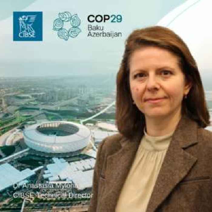  CIBSE takes global stage at COP29 with focus on passive cooling